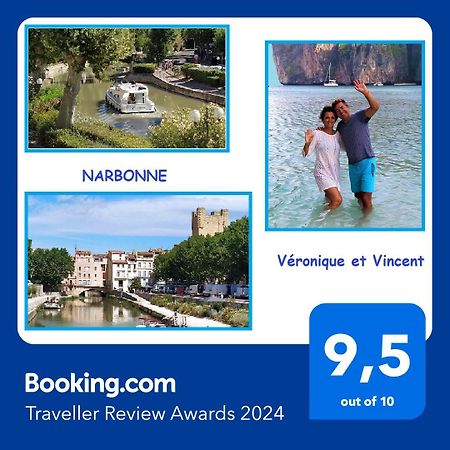 Appartement Avec Balcon, Bord Du Canal, Wifi. Narbonne Extérieur photo