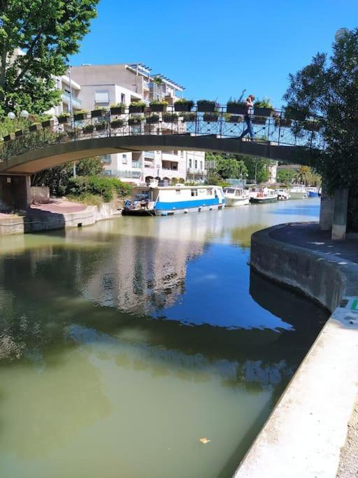 Appartement Avec Balcon, Bord Du Canal, Wifi. Narbonne Extérieur photo